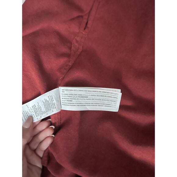 Abercrombie & Fitch Rust Long Sleeve Button Down Boyfriend Shirt - xs - Picture 9 of 9